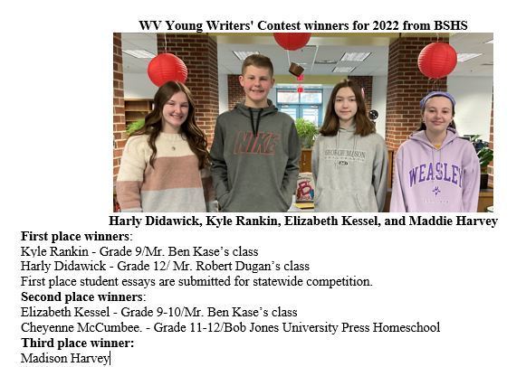 WV Young Writers