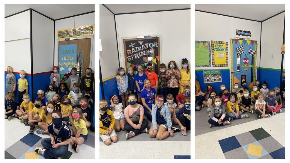 Winners for our door decorating contest!