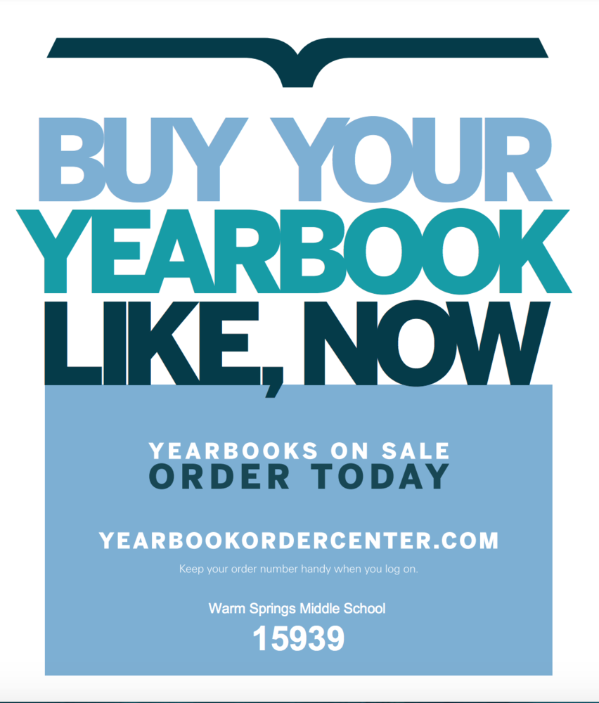 Yearbook Order Flyer