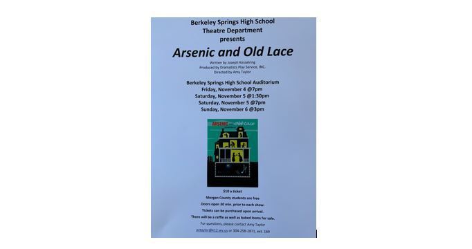 BSHS Theater Presents Arsenic and Old Lace