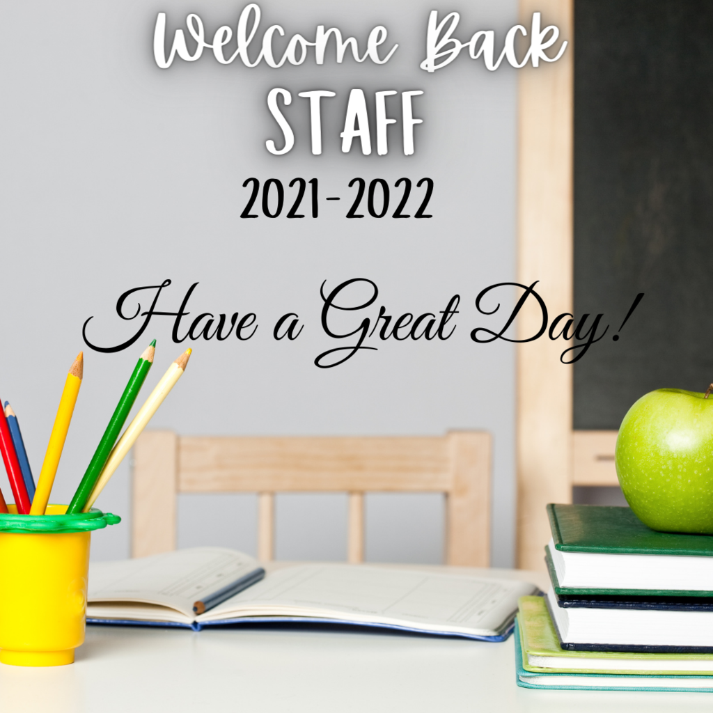 Welcome Back Staff