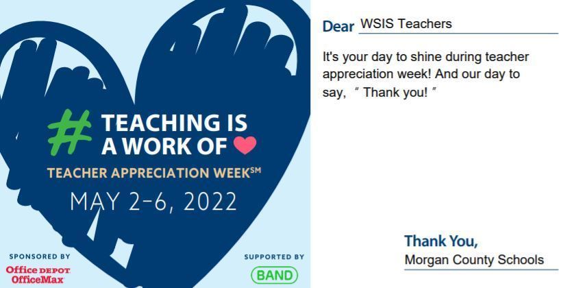 WSIS Teacher Appreciation