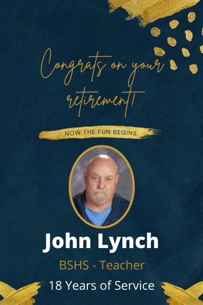 John Lynch - Congrats on your retirement.