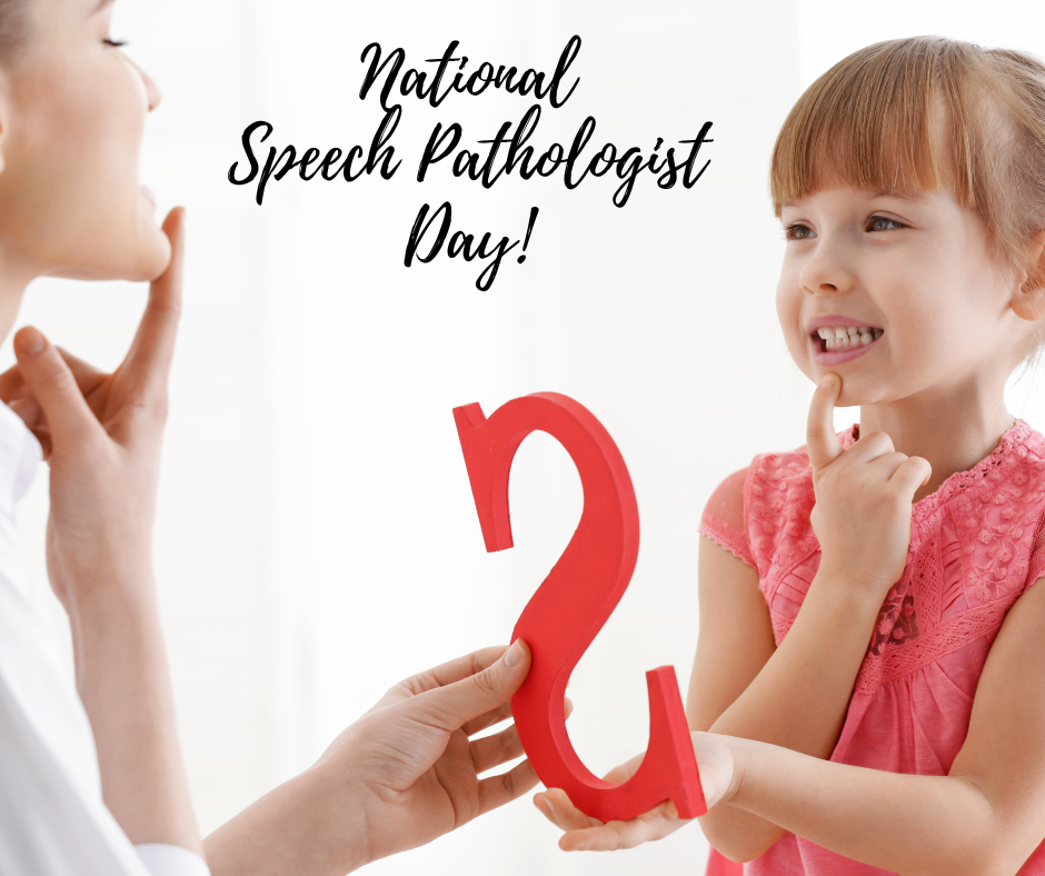 National Speech Pathologist Day!