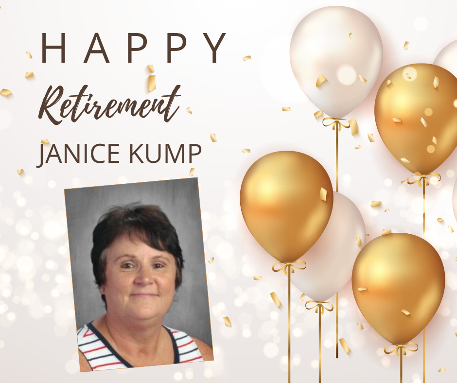 Happy Retirement Janice Kump