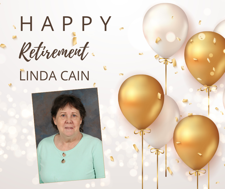 Happy Retirement Linda Cain