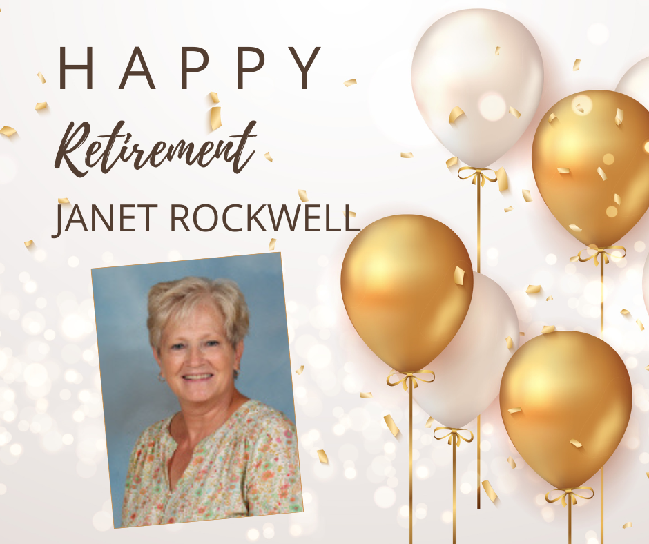 Happy Retirement Janet Rockwell