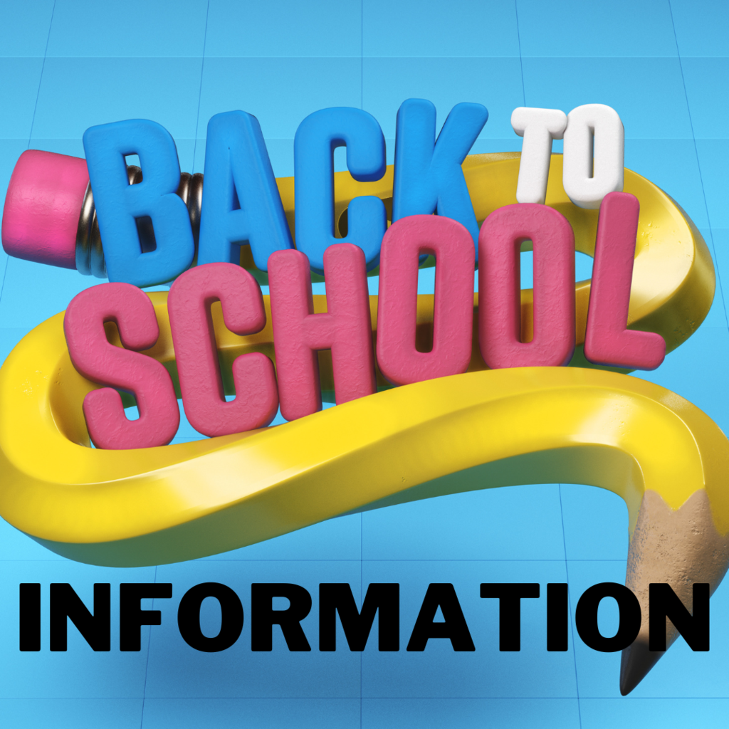 Back to School Info